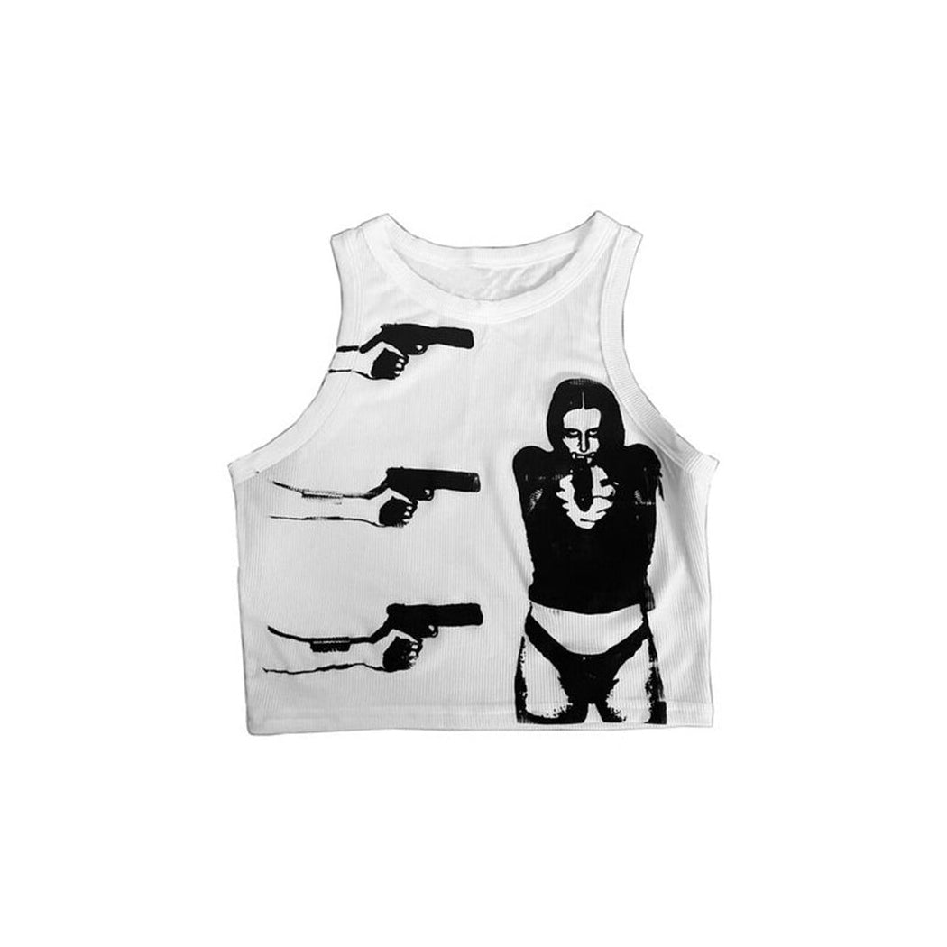 Style Core Aesthetics, New Style Trends - Run She Got the Gun Top
