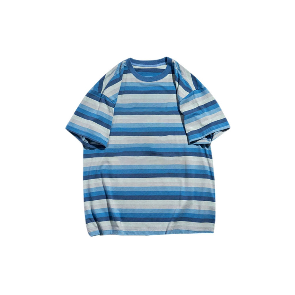 Style Core Aesthetics, New Style Trends - Run Your Game Striped T-Shirt
