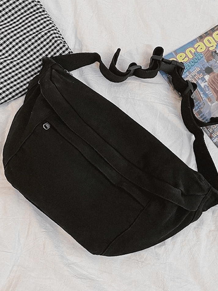 Style Core Aesthetics, New Style Trends - Sac à bandoulière à capacité de lavage vintage