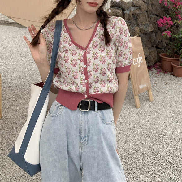 Style Core Aesthetics, New Style Trends - Secret Garden Button Up Top