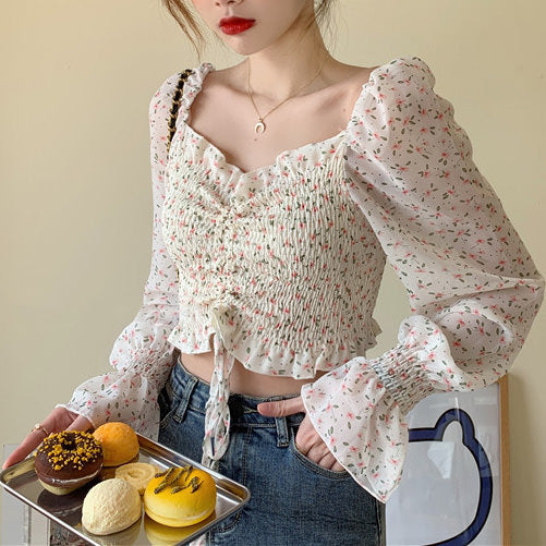 Style Core Aesthetics, New Style Trends - Secret Garden Crop Top