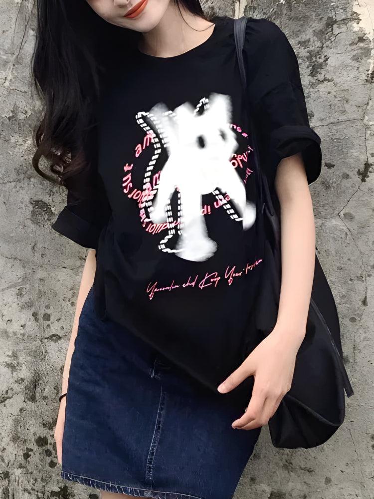 Style Core Aesthetics, New Style Trends - Shaking Cat Tee