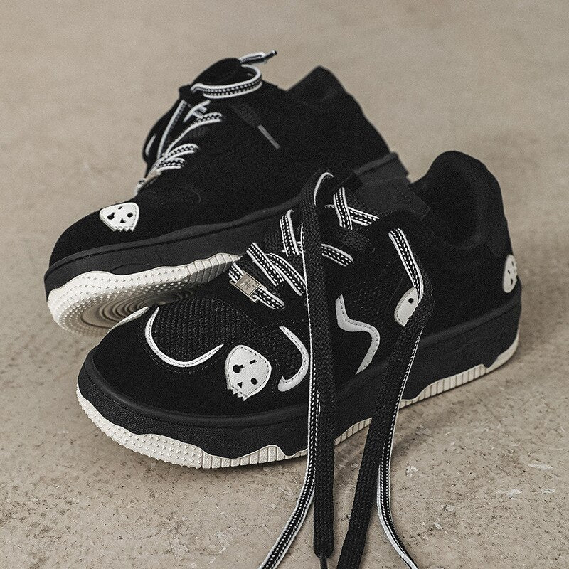 Style Core Aesthetics, New Style Trends - 'Skull' Shoes