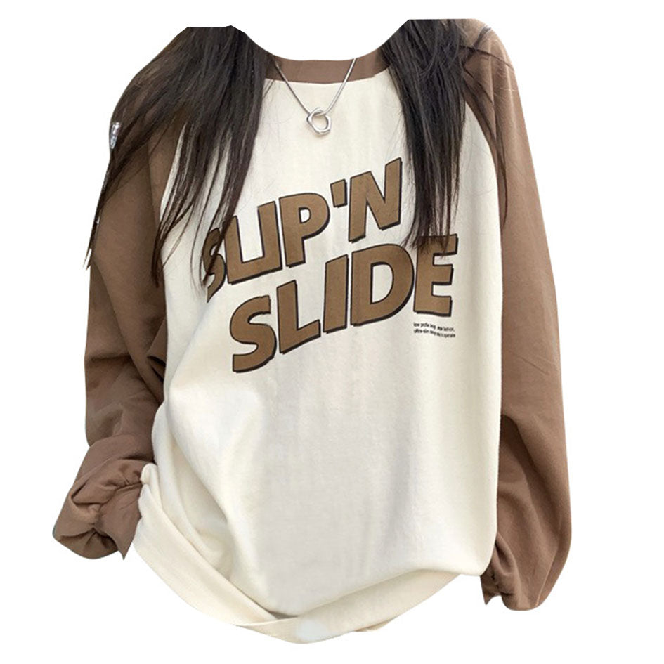 Style Core Aesthetics, New Style Trends - Slip n Slide Sweatshirt