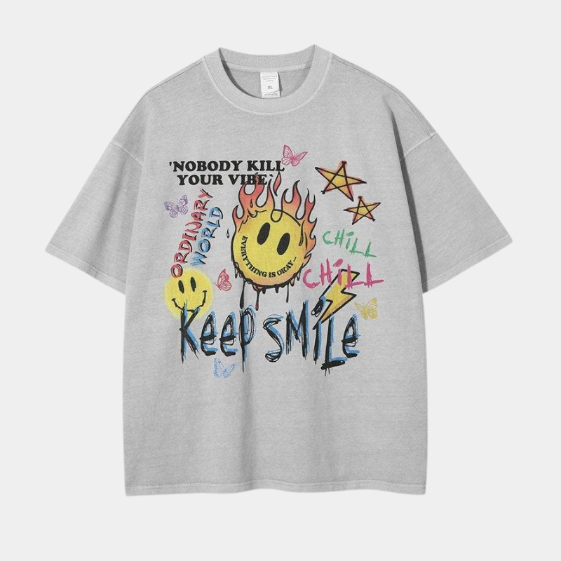 Style Core Aesthetics, New Style Trends - 'Smile' T shirt
