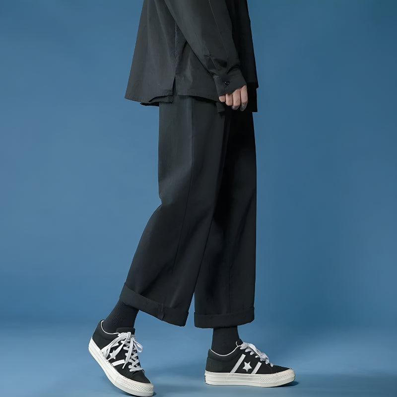 Style Core Aesthetics, New Style Trends - Soft Boy Casual Straight Leg Pants