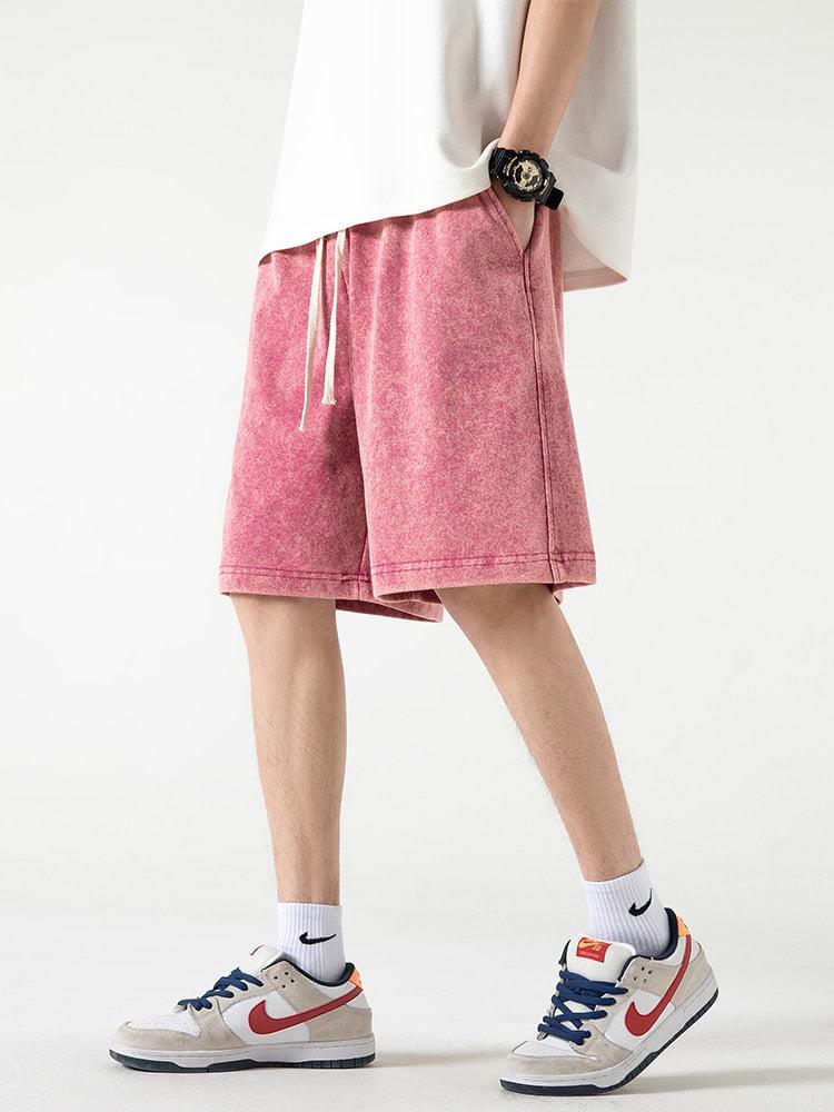 Style Core Aesthetics, New Style Trends - Soft Boy Drawstring Waist Sweatshort