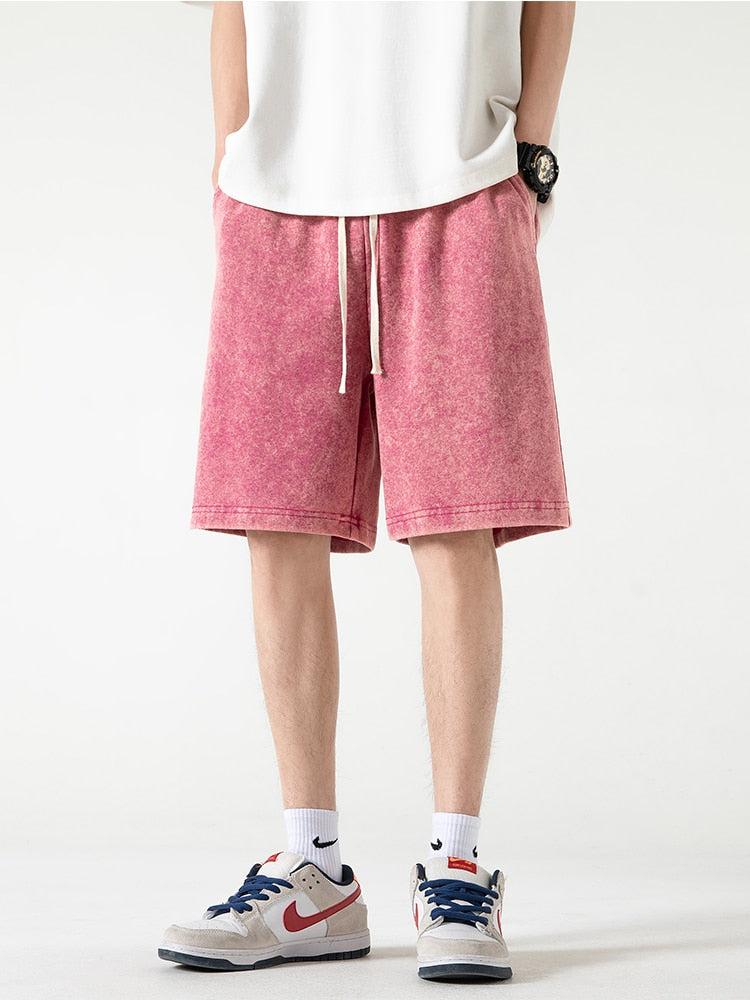 Style Core Aesthetics, New Style Trends - Soft Boy Drawstring Waist Sweatshort