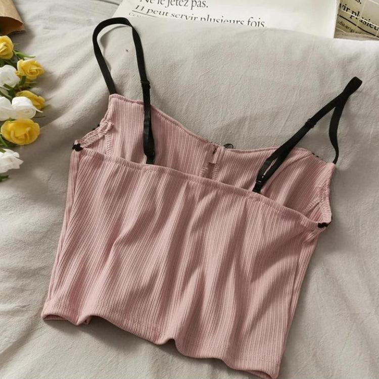 Style Core Aesthetics, New Style Trends - Soft Girl Bow Corduroy Top