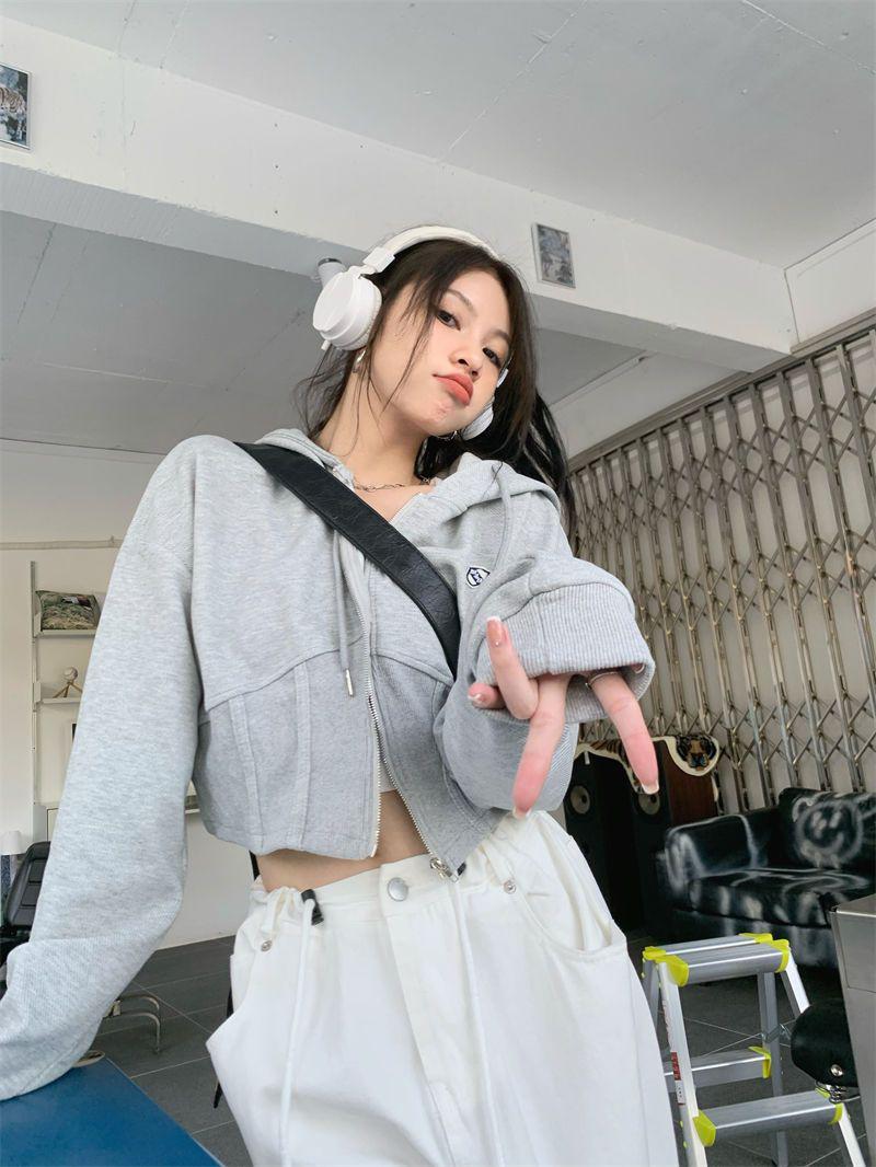 Style Core Aesthetics, New Style Trends - Soft Girl Cropped Hoodie