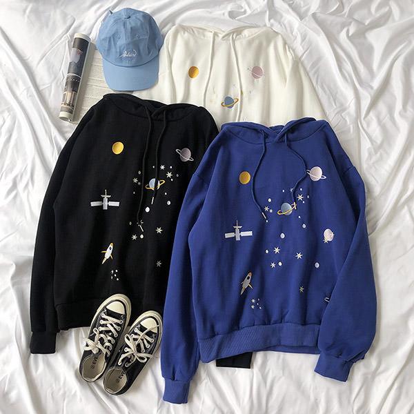 Style Core Aesthetics, New Style Trends - Space Research Hoodie