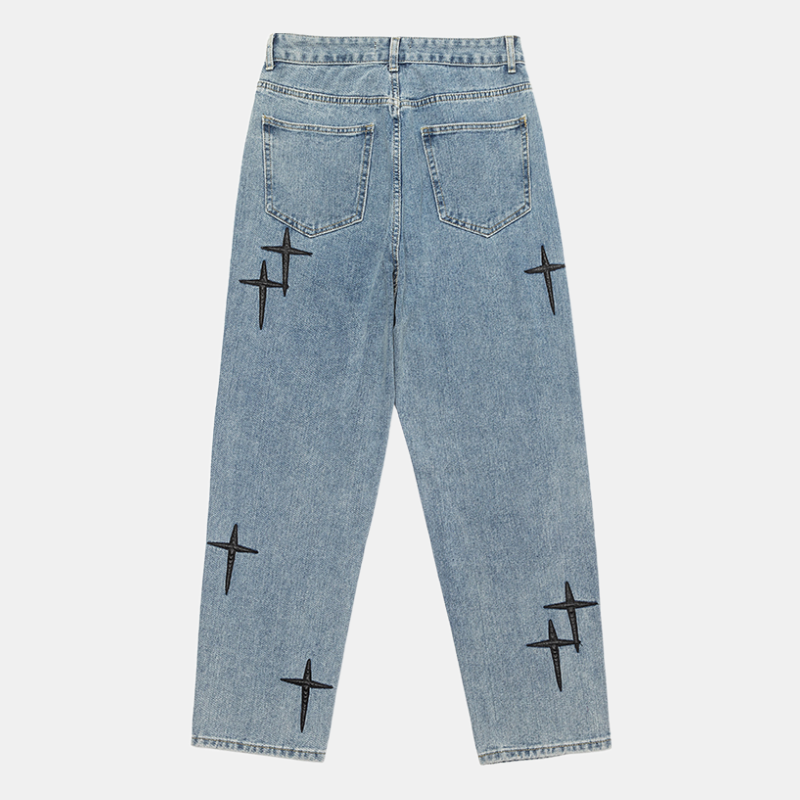 Style Core Aesthetics, New Style Trends - 'Sparkle' Jeans