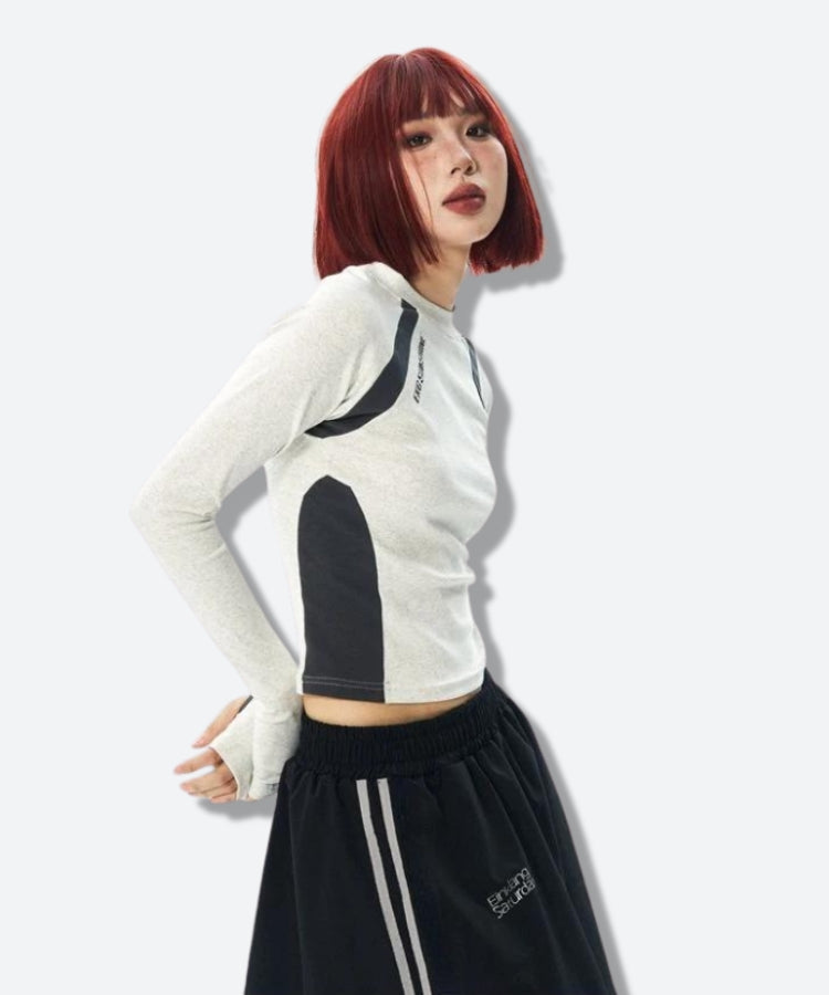 Style Core Aesthetics, New Style Trends - Sportswear Long Sleeve Top