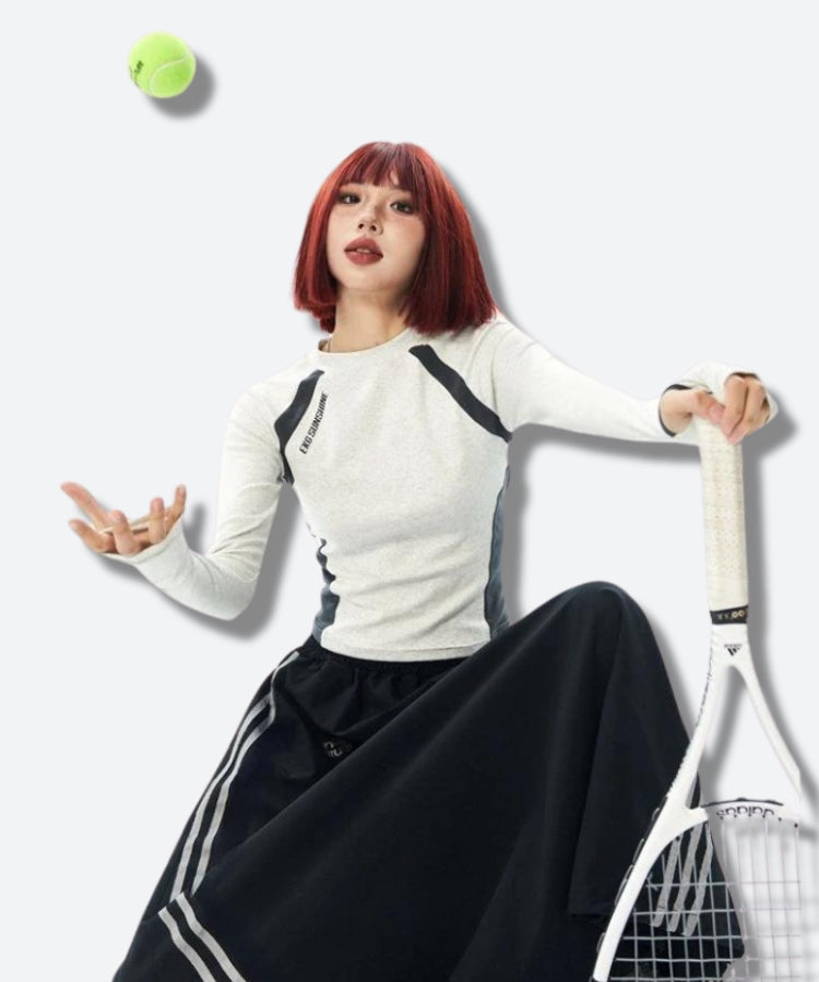 Style Core Aesthetics, New Style Trends - Sportswear Long Sleeve Top