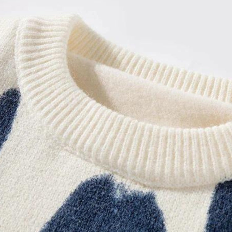 Style Core Aesthetics, New Style Trends - Spray Paint Soft Touch Knitted Sweater