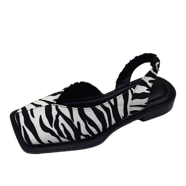 Style Core Aesthetics, New Style Trends - Square Toe Sandals