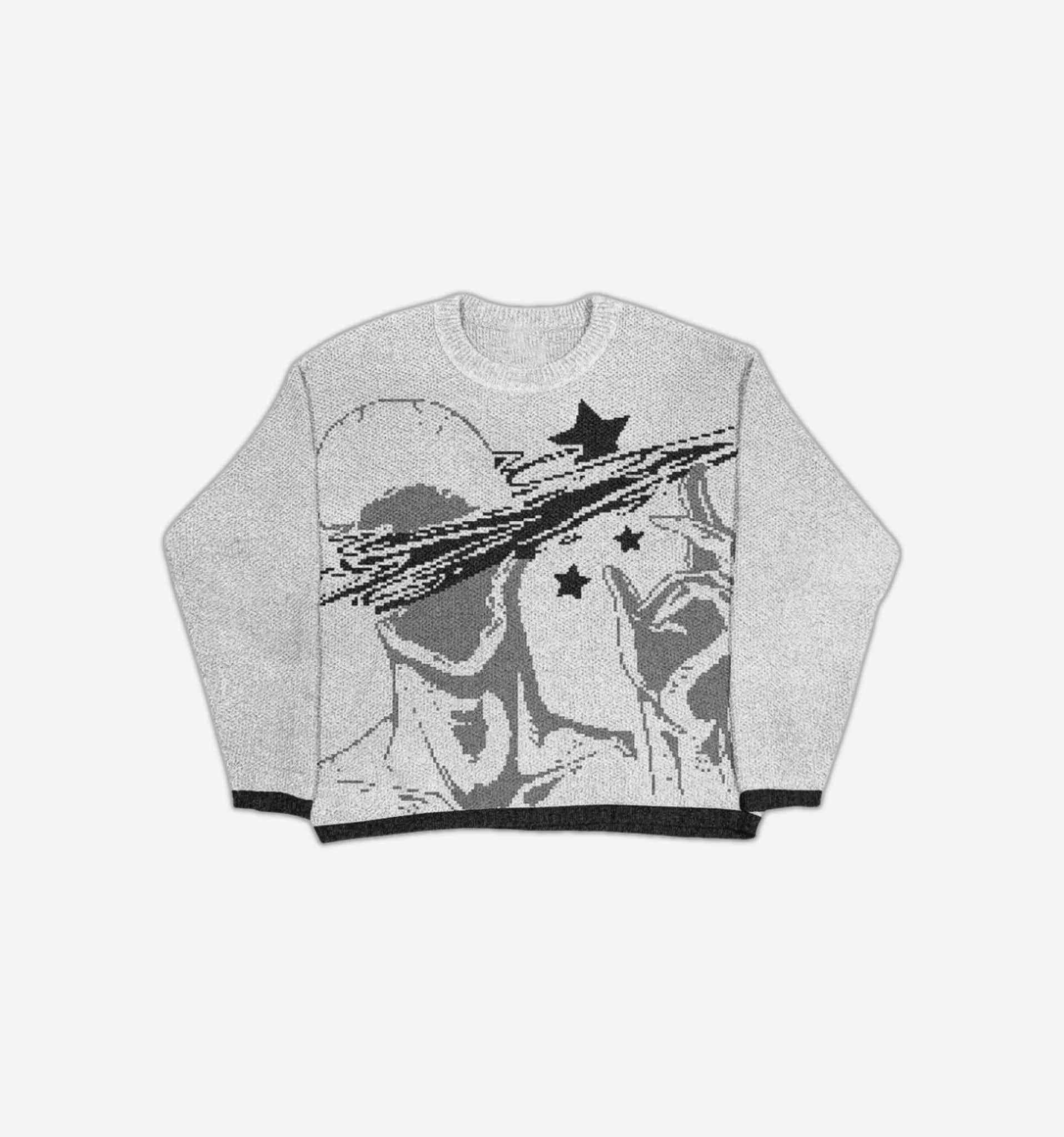 Style Core Aesthetics, New Style Trends - 'Starblind' Knit Sweater