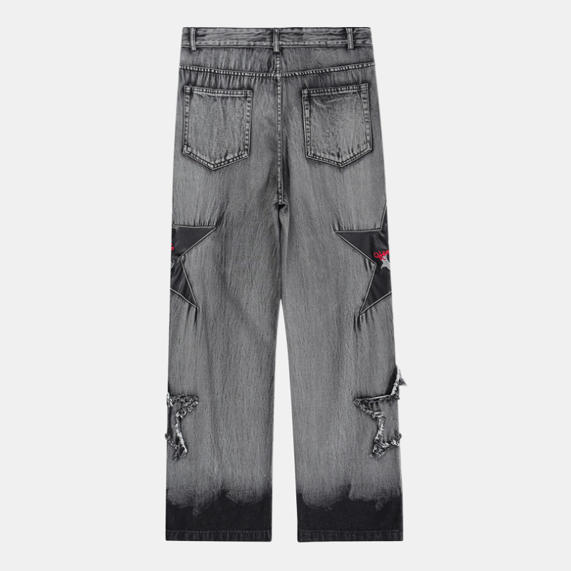 Style Core Aesthetics, New Style Trends - 'Starred' Jeans