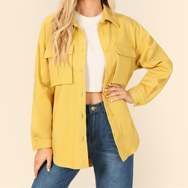Style Core Aesthetics, New Style Trends - Sunshine Yellow Shirt