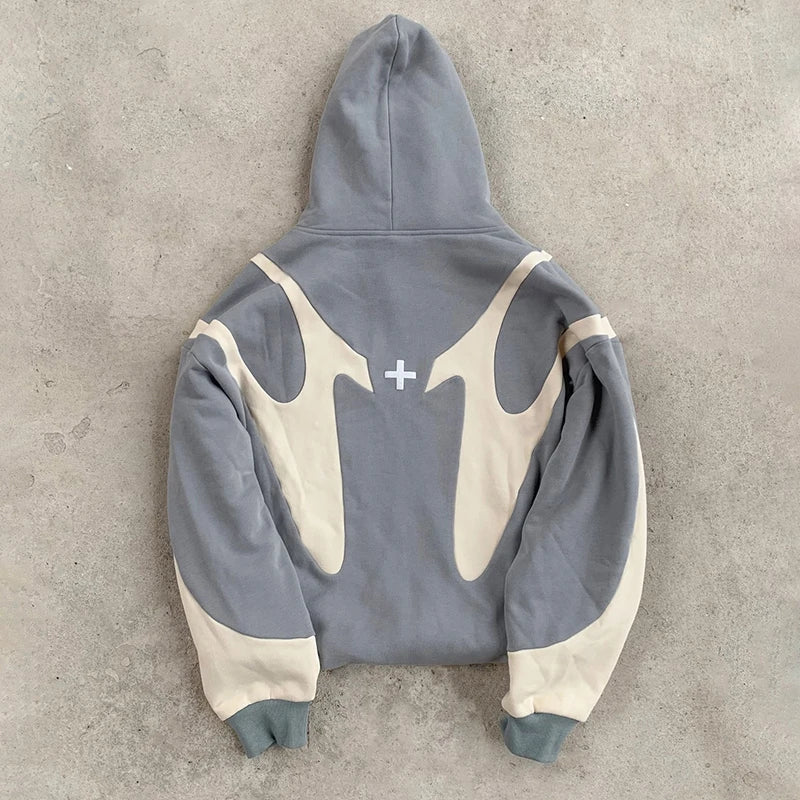 Style Core Aesthetics, New Style Trends - Sweat capuche vintage
