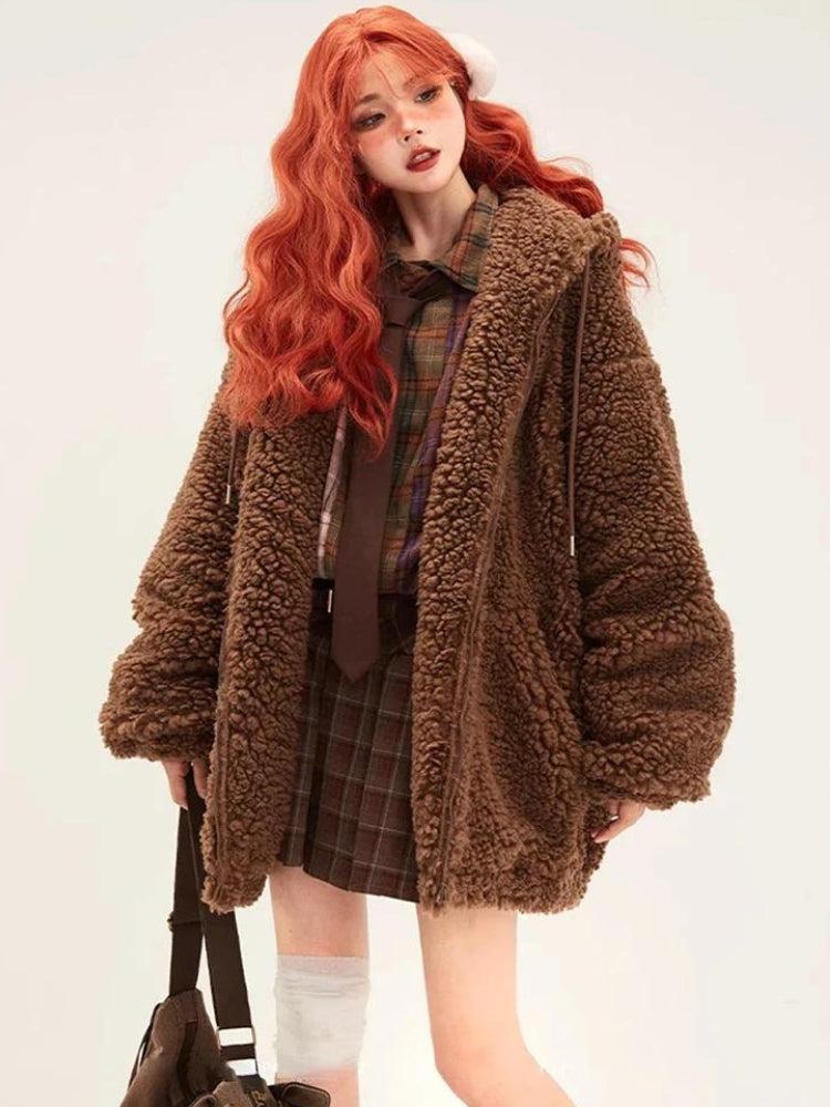 Style Core Aesthetics, New Style Trends - Teddy Bear Jacket