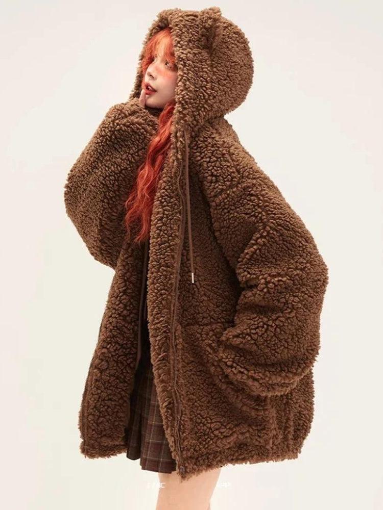 Style Core Aesthetics, New Style Trends - Teddy Bear Jacket