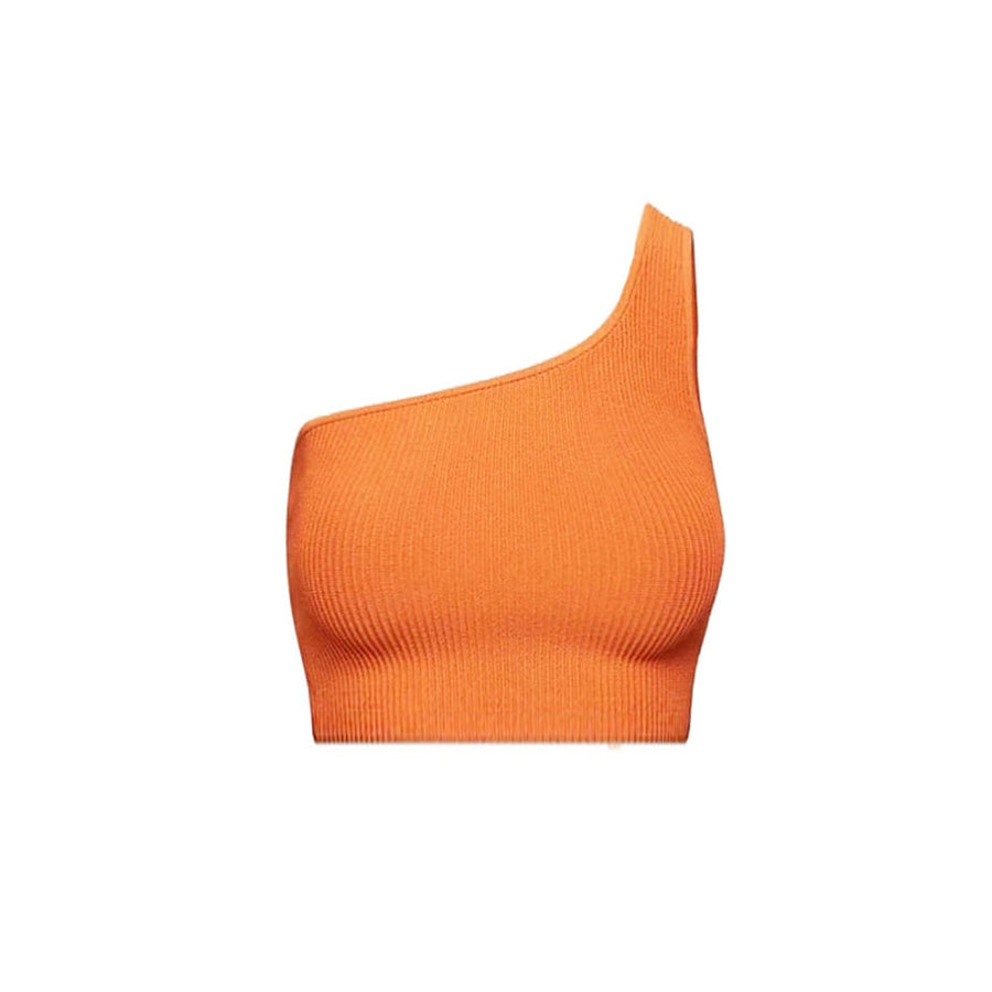 Style Core Aesthetics, New Style Trends - Tropical Baby Ribbed Top