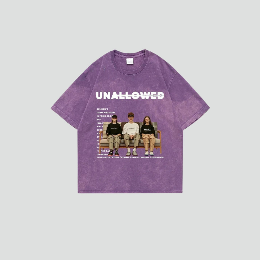 Style Core Aesthetics, New Style Trends - Unallowed Tee