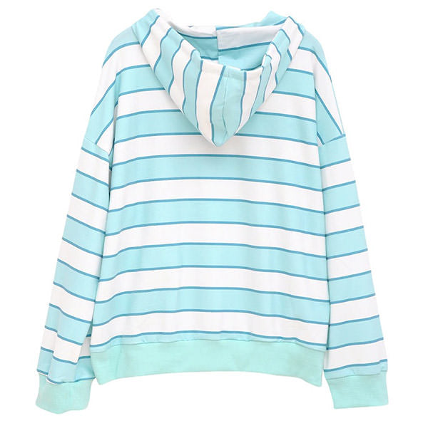 Style Core Aesthetics, New Style Trends - Ur My Butterfly Striped Hoodie
