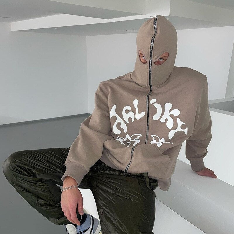 Style Core Aesthetics, New Style Trends - Veste cagoule integrée