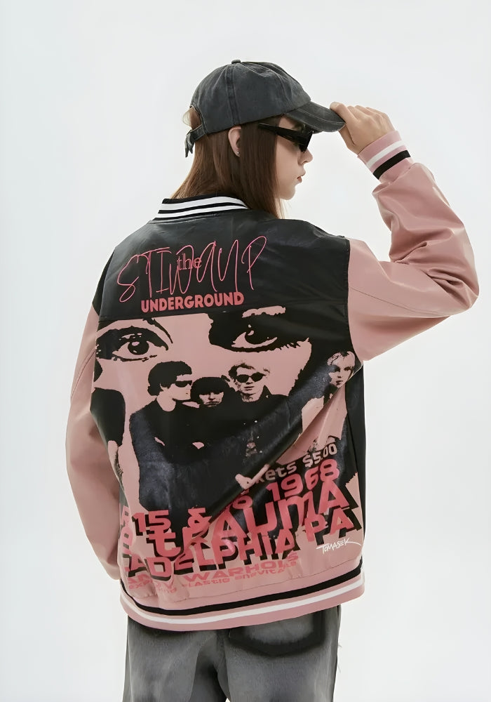 Style Core Aesthetics, New Style Trends - Vintage Grunge 1968 Varsity Jacket