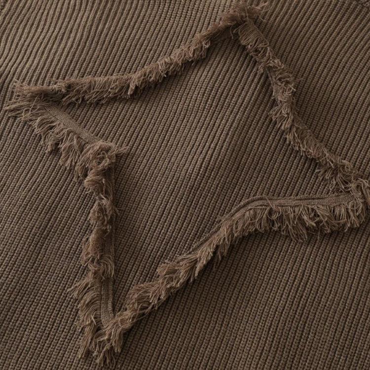 Style Core Aesthetics, New Style Trends - Vintage Pockets Tasseled Knitted Cardigan