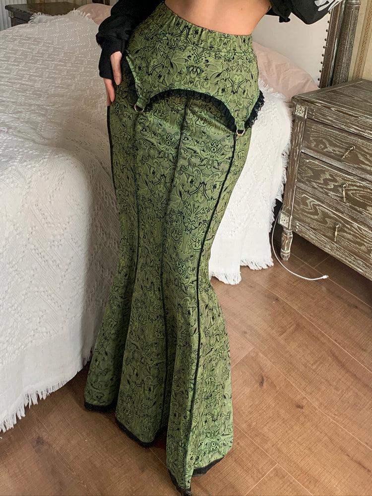 Style Core Aesthetics, New Style Trends - Vintage Slim Fit Maxi Skirt