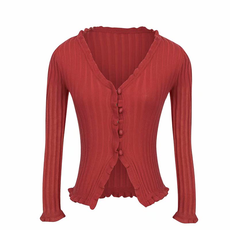 Style Core Aesthetics, New Style Trends - Vivian Ribbed Cardigan