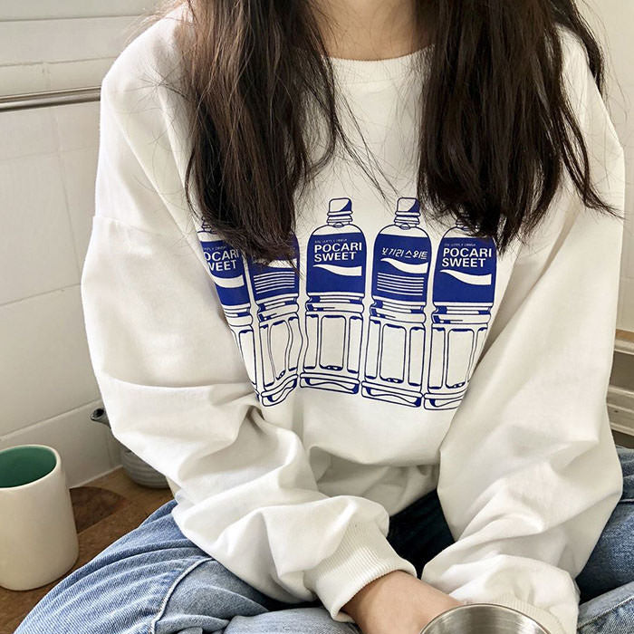 Style Core Aesthetics, New Style Trends - Water Sweatshirt