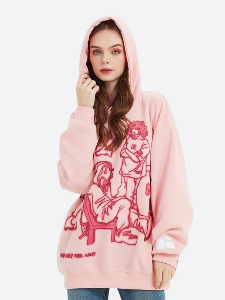 Style Core Aesthetics, New Style Trends - We Vaguely Feel Many Hoodie