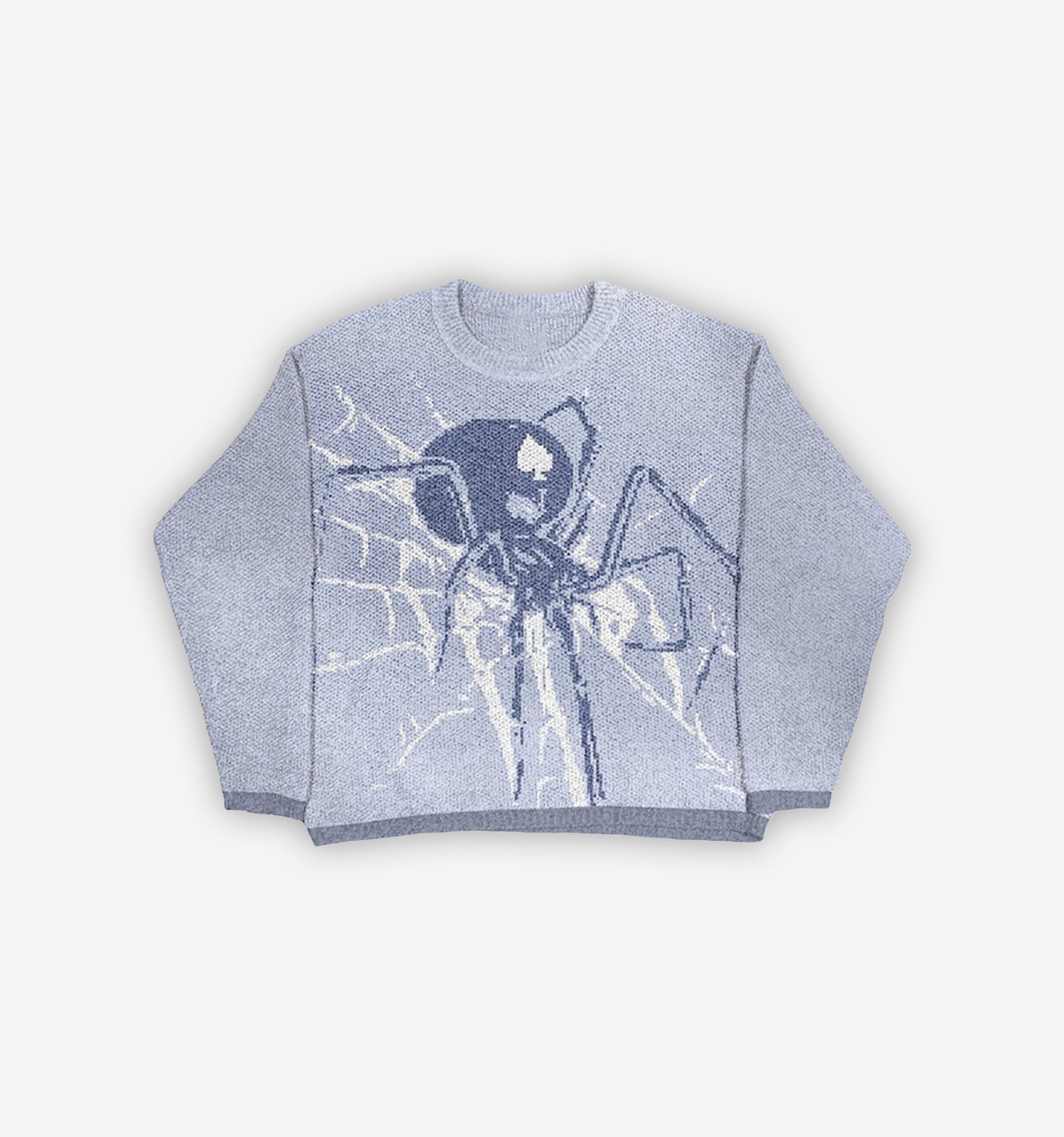 Style Core Aesthetics, New Style Trends - 'Webcore' Spider Knit Sweater