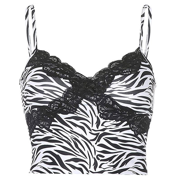 Style Core Aesthetics, New Style Trends - Y2K Animal Behavior Tank Top