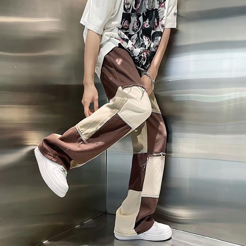 Style Core Aesthetics, New Style Trends - Y2K Patchwork Pants
