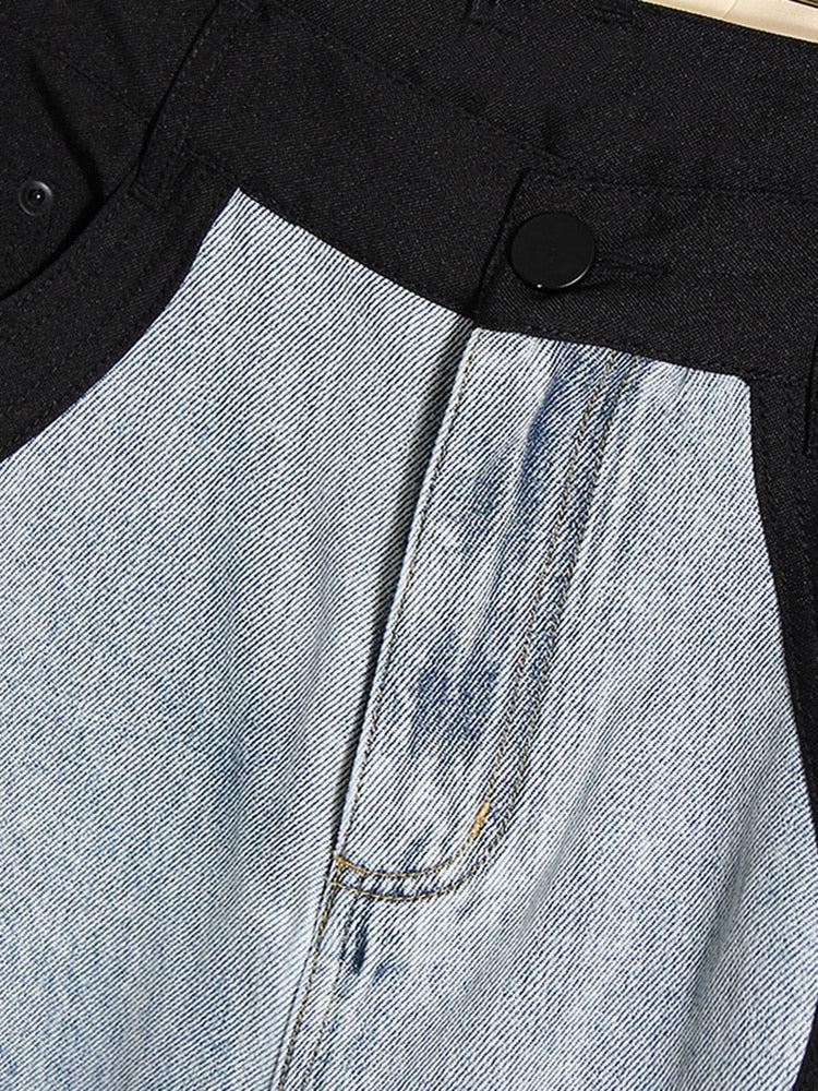 Style Core Aesthetics, New Style Trends - Y2K Wave Panel Jeans