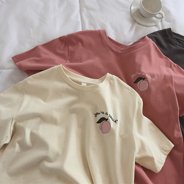 Style Core Aesthetics, New Style Trends - You're a Peach T-Shirt