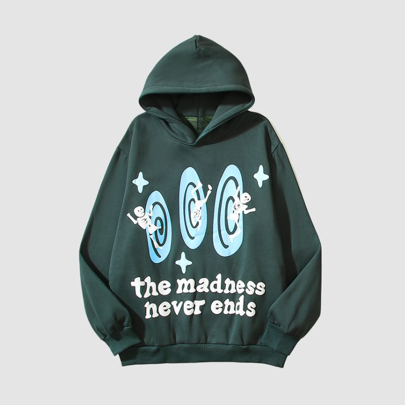 Style Core Aesthetics, New Style Trends American Street Print Hooded