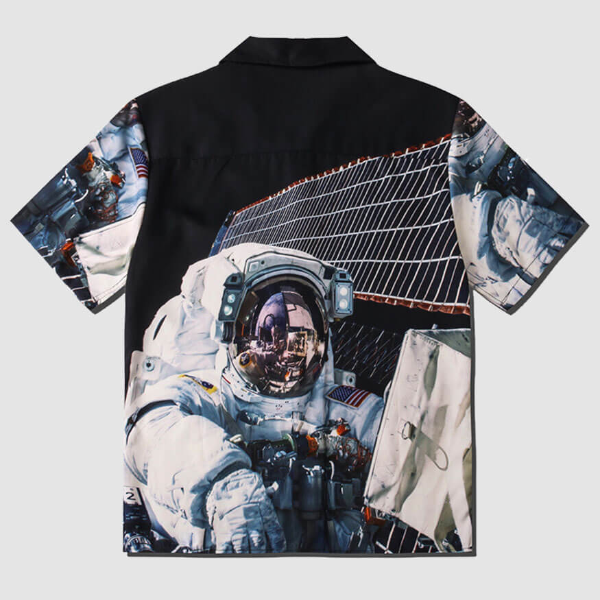 Style Core Aesthetics, New Style Trends Astronaut Print Summer Shirt