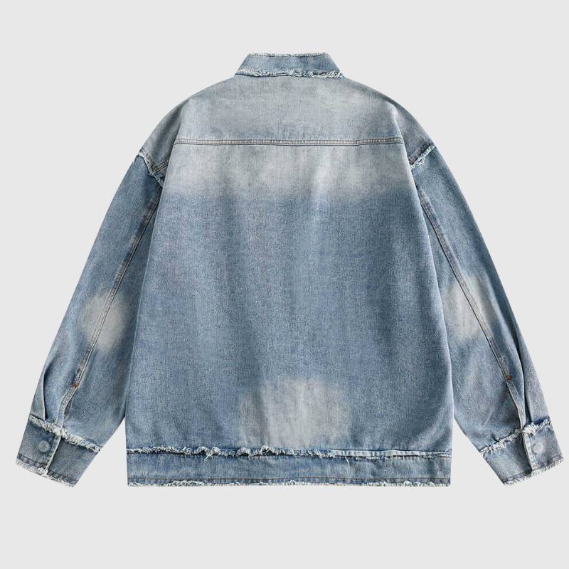 Style Core Aesthetics, New Style Trends Autumn Streetwear Iconic Jeans Jacket