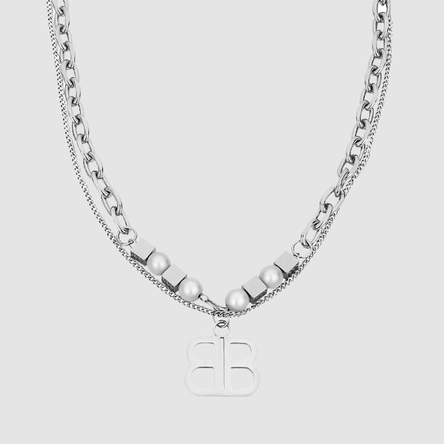 Style Core Aesthetics, New Style Trends 'B' Letter Necklace