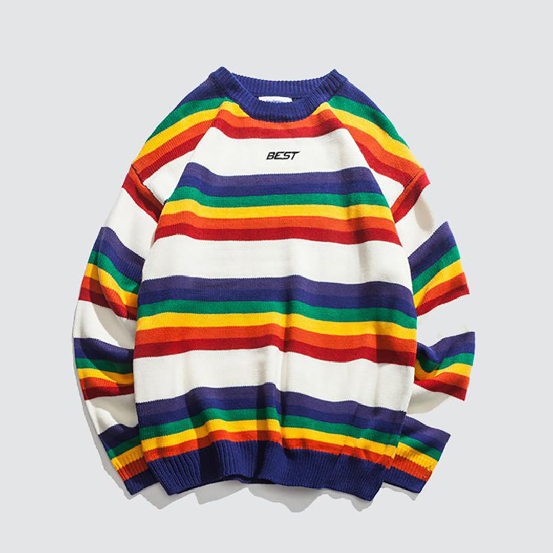Style Core Aesthetics, New Style Trends Best Rainbow Sweater