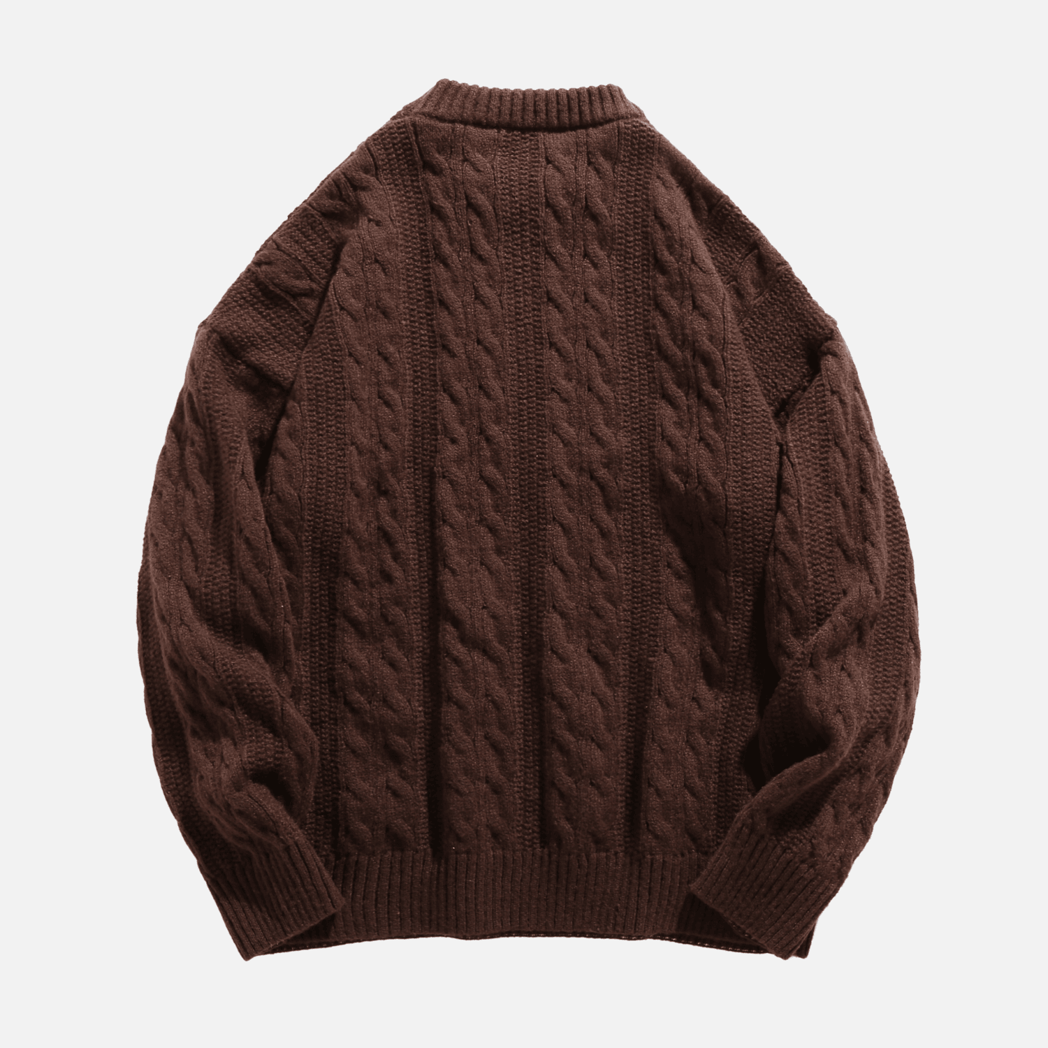Style Core Aesthetics, New Style Trends Cable Knit Crewneck Sweater