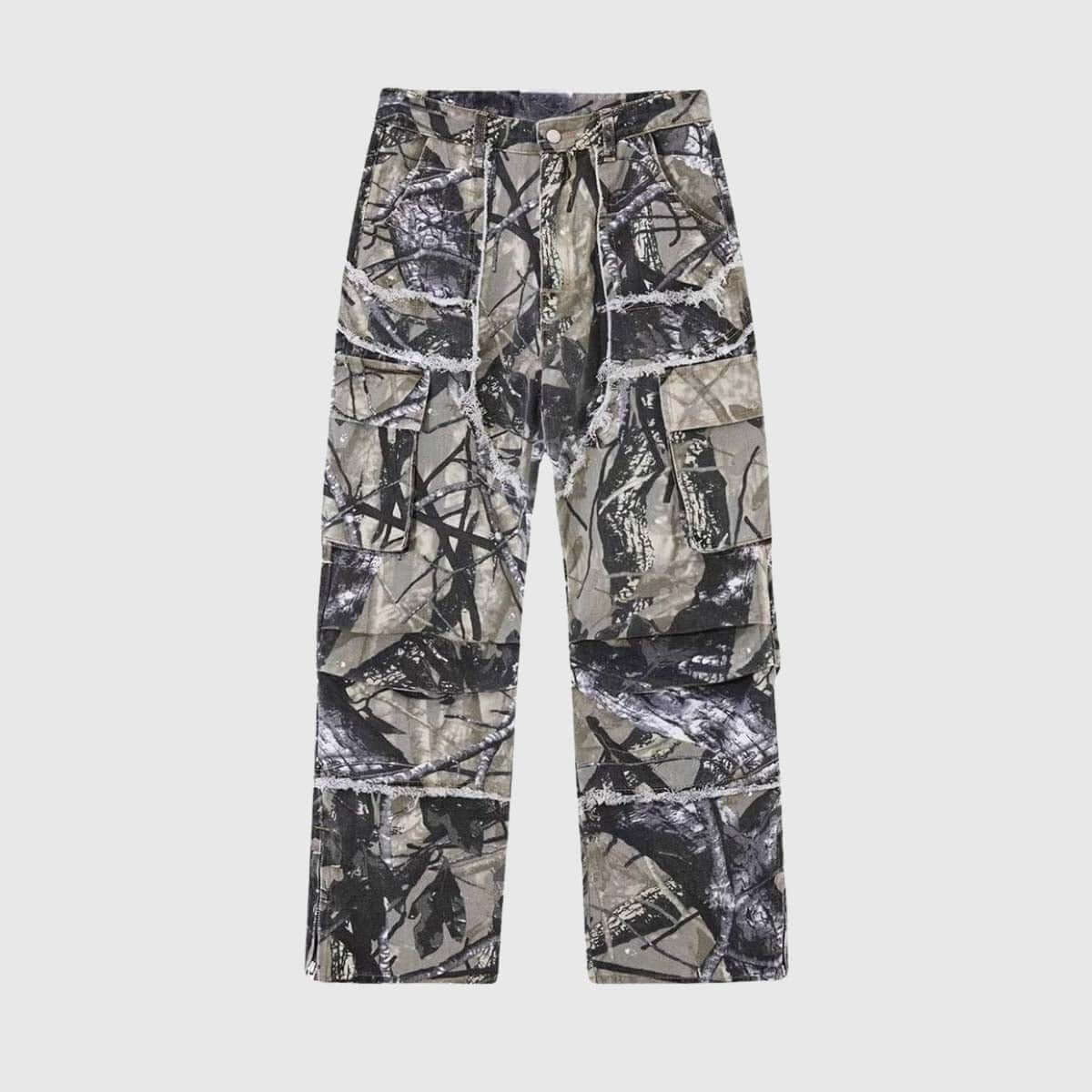 Style Core Aesthetics, New Style Trends Camo Baggy Cargo Pants