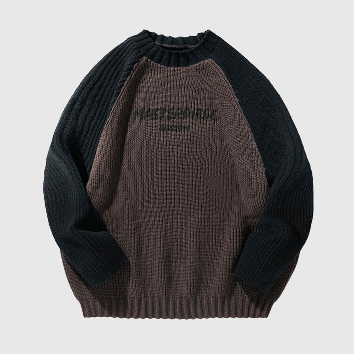 Style Core Aesthetics, New Style Trends Casual Contrast Sleeve Pullover