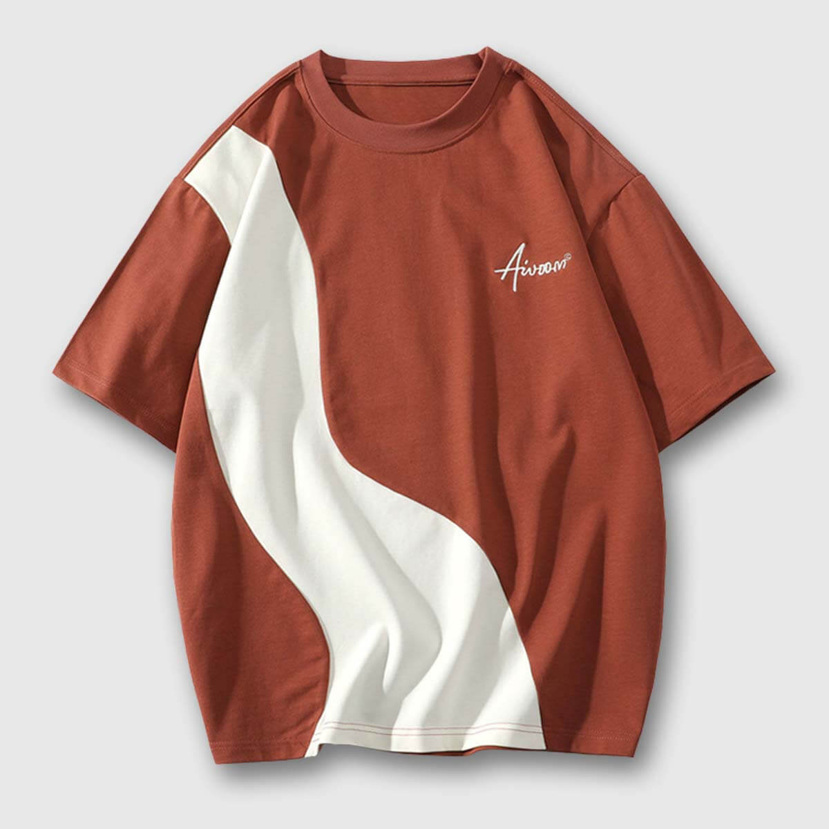 Style Core Aesthetics, New Style Trends Casual Contrast Tee